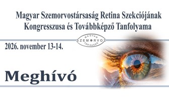 A Magyar Szemorvostársaság Retina Szekciójának Kongresszusa és Továbbképző Tanfolyama 2026