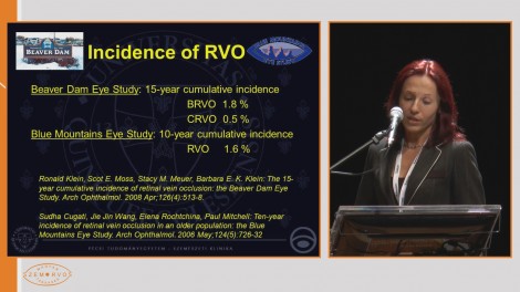 Szemfenéki vénás occlusio intravitrealis Avastin injekcióval történő kezelésének eredményei