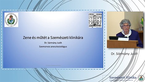 Zene és műtét a Szemészeti Klinikán